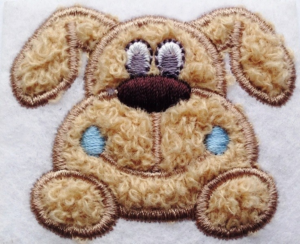 image of a chenille dog